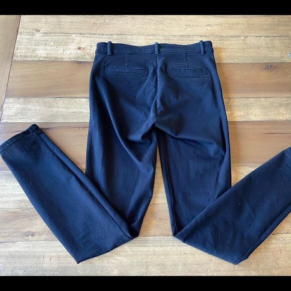 Black GAP modern stretch skinny jeans size 6L - Picture 3 of 5